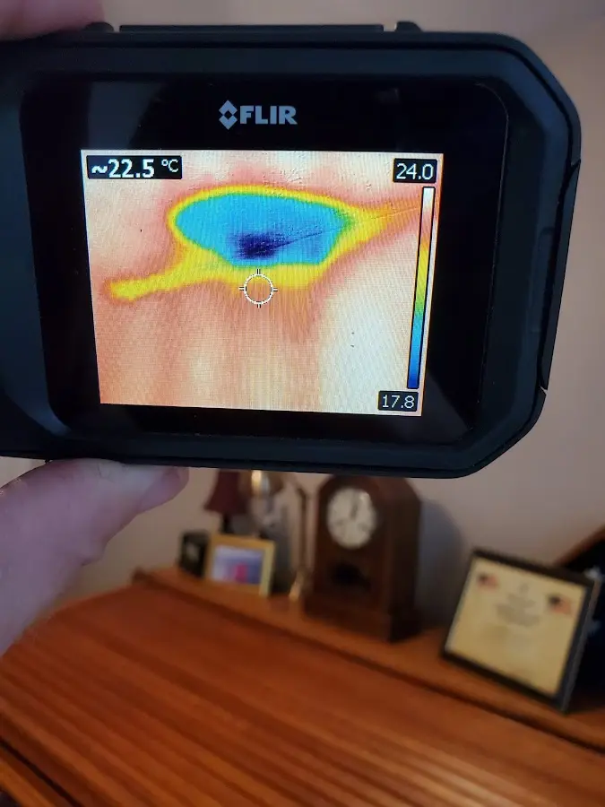 Thermal imaging inspection for water damage in Medina